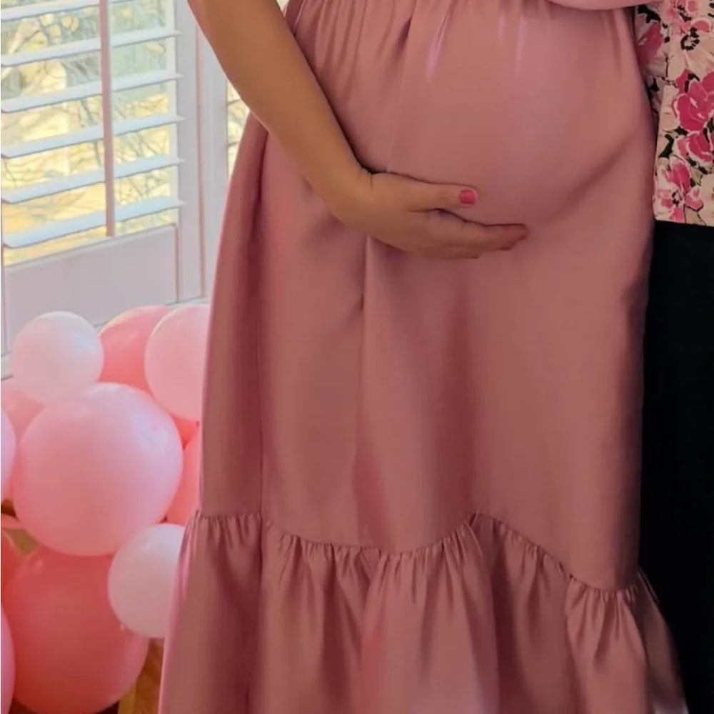 Petal & Pup Pink One-Shoulder Betina Dress - Picture 2 of 2